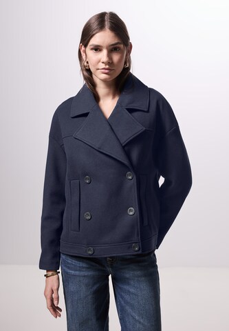 Street One Studio Between-Season Jacket in Blue: front