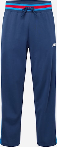 Loosefit Pantaloni 'Greatest Hits' di new balance in blu: frontale