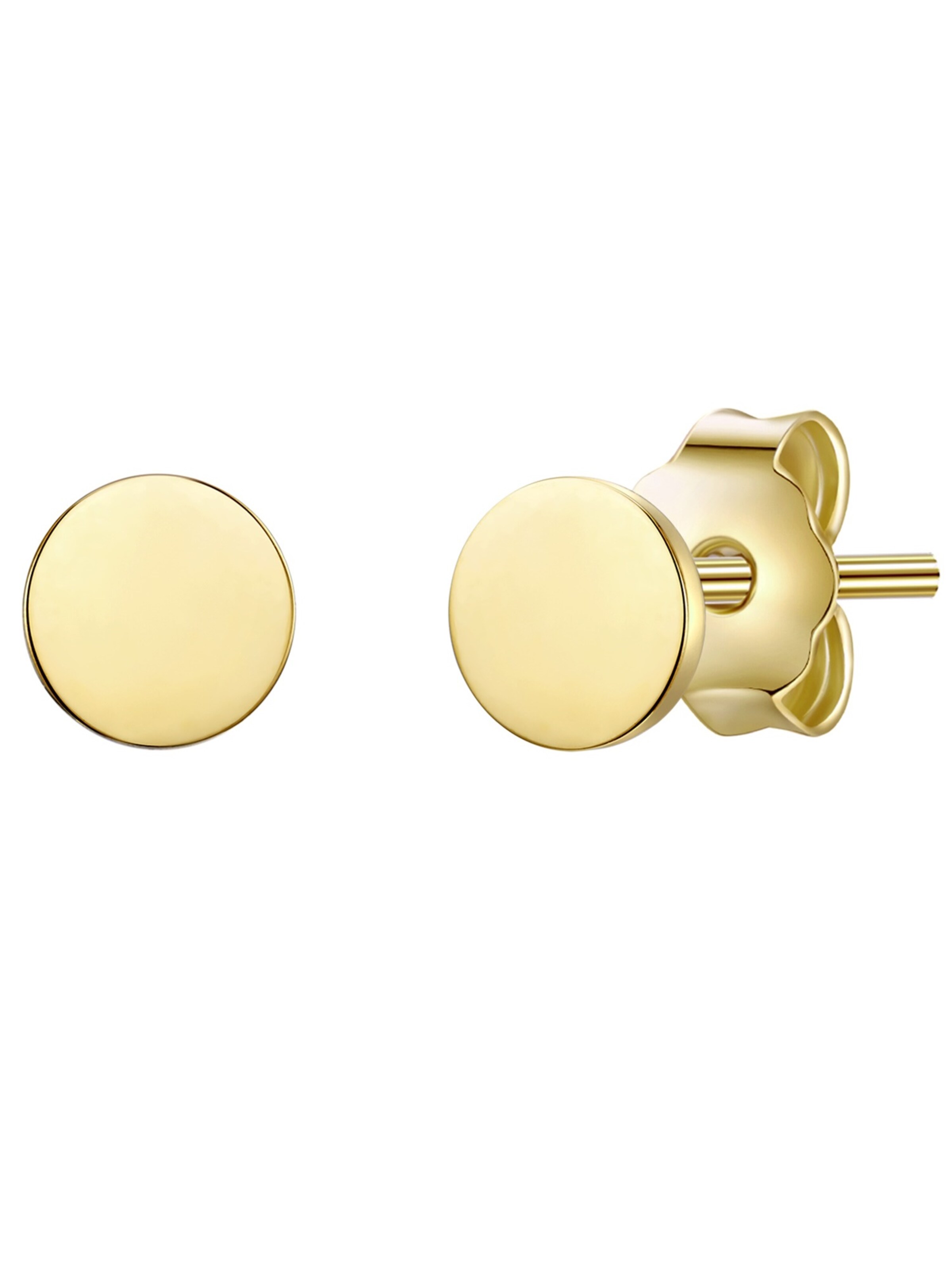 Lulu & Jane Earrings in Gold: front