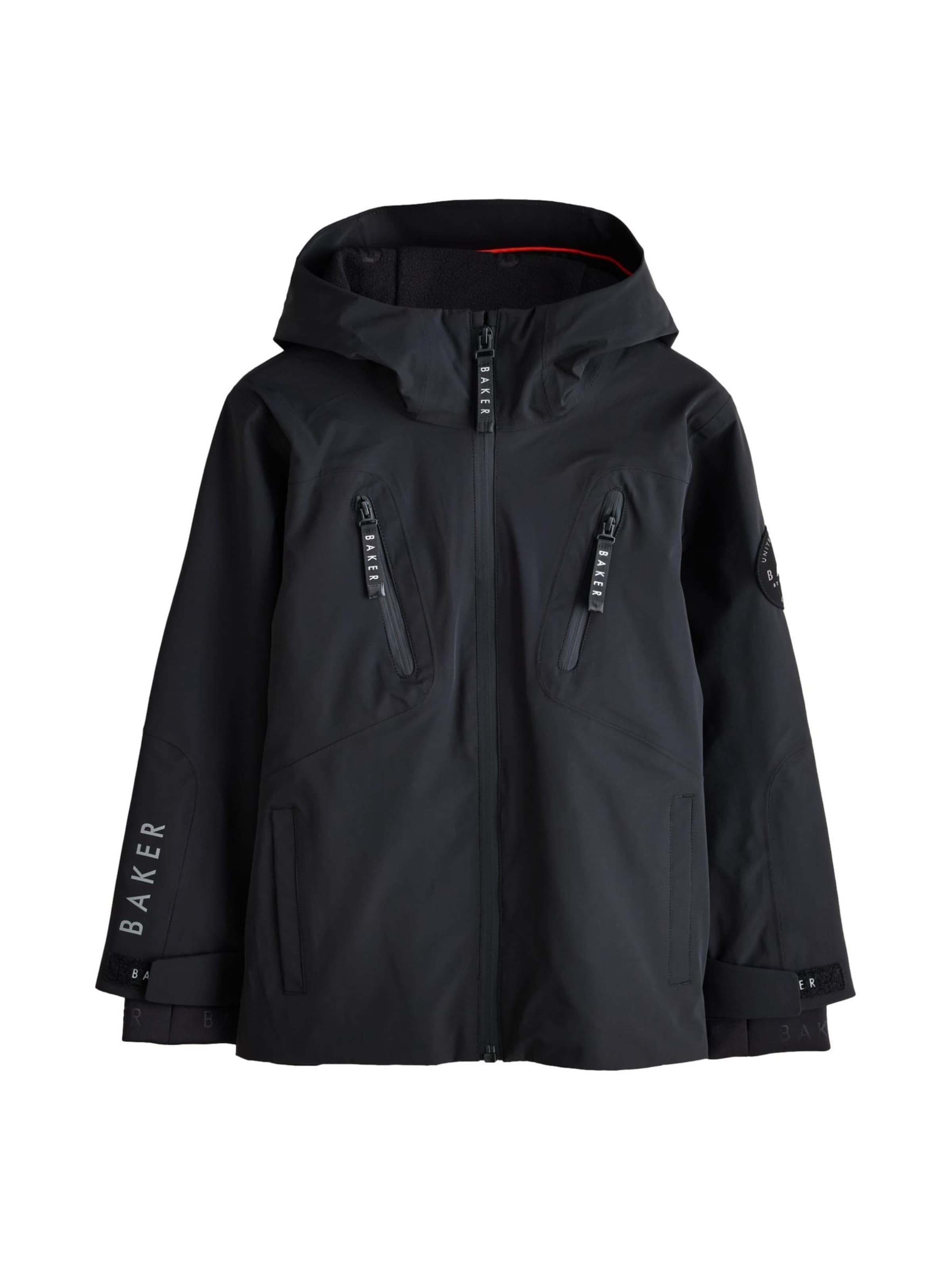 Baker by Ted Baker Functionele jas in Zwart: voorkant