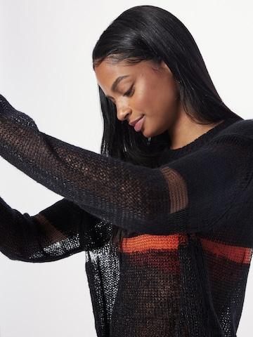 Nasty Gal Sweater 'Gauzy' in Black