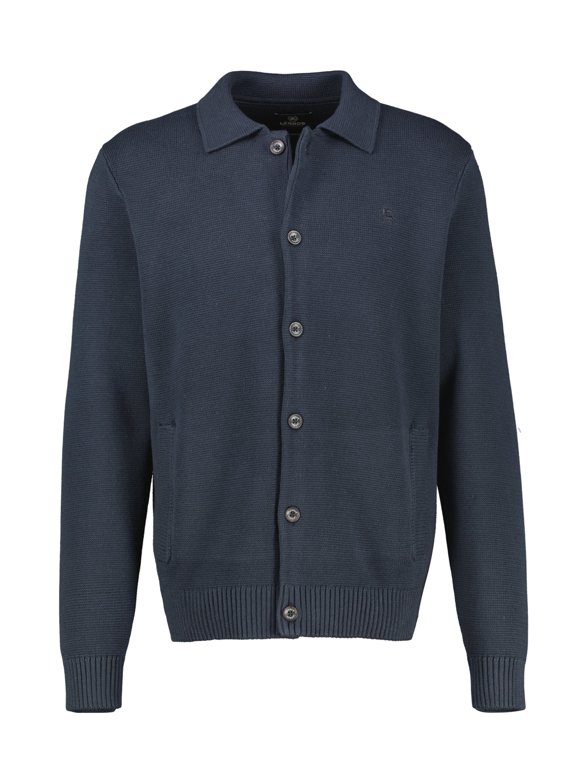 LERROS Strickjacke in Blau: Vorderseite