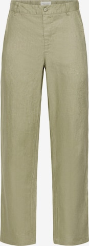 Casual Friday Chino trousers 'CFPandrup' in Green: front