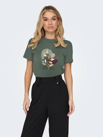 ONLY Póló 'ONLKITA' - zöld: elől