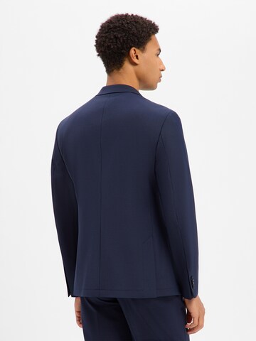 BENVENUTO Regular fit Business-colbert 'Maso' in Blauw