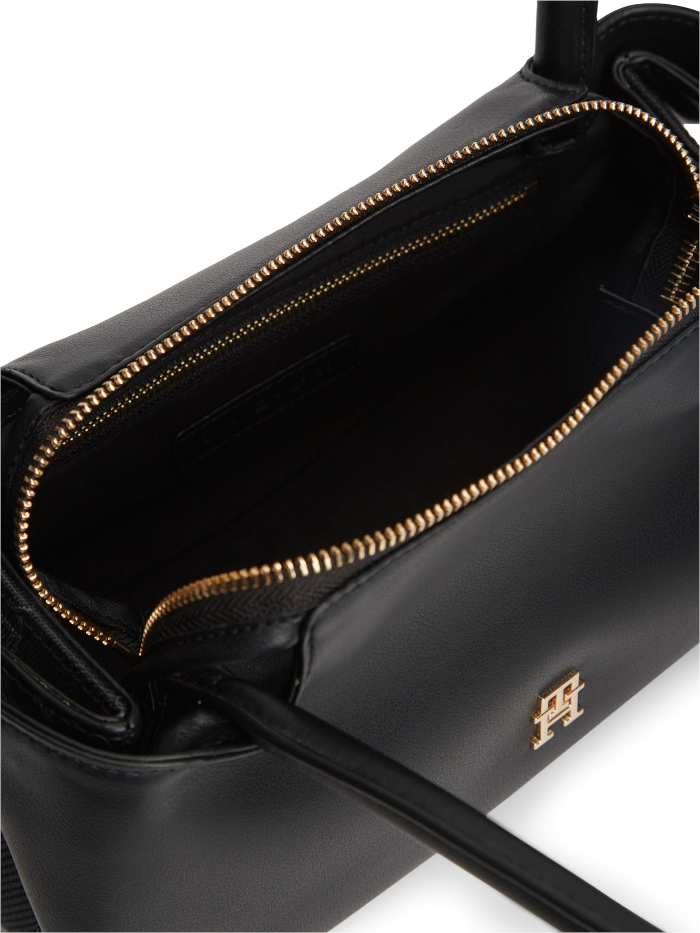 TOMMY HILFIGER Taška přes rameno – černá