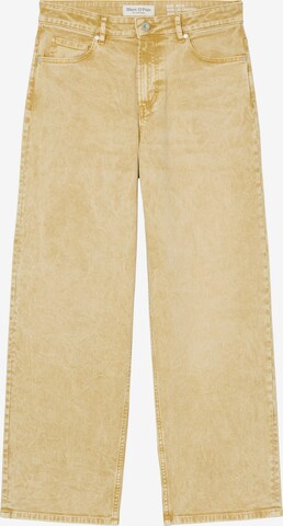 Marc O'Polo Wide leg Jeans in Yellow: front