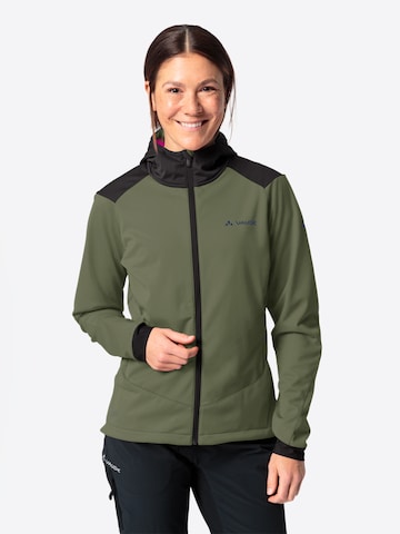 VAUDE Outdoor Jacket 'Qimsa' in Green: front