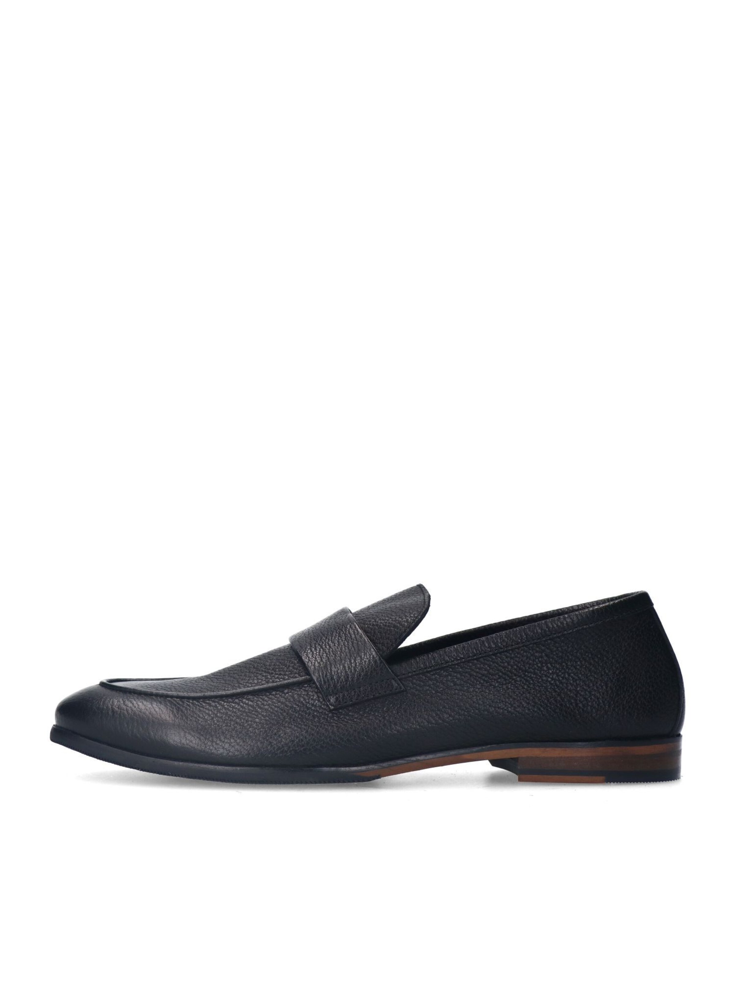 MANFIELD Slipper in Schwarz