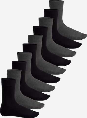 footstar Socken 'EVERYDAY!' in Grau: Vorderseite