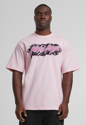 Karl Kani Shirt in Pink: Vorderseite
