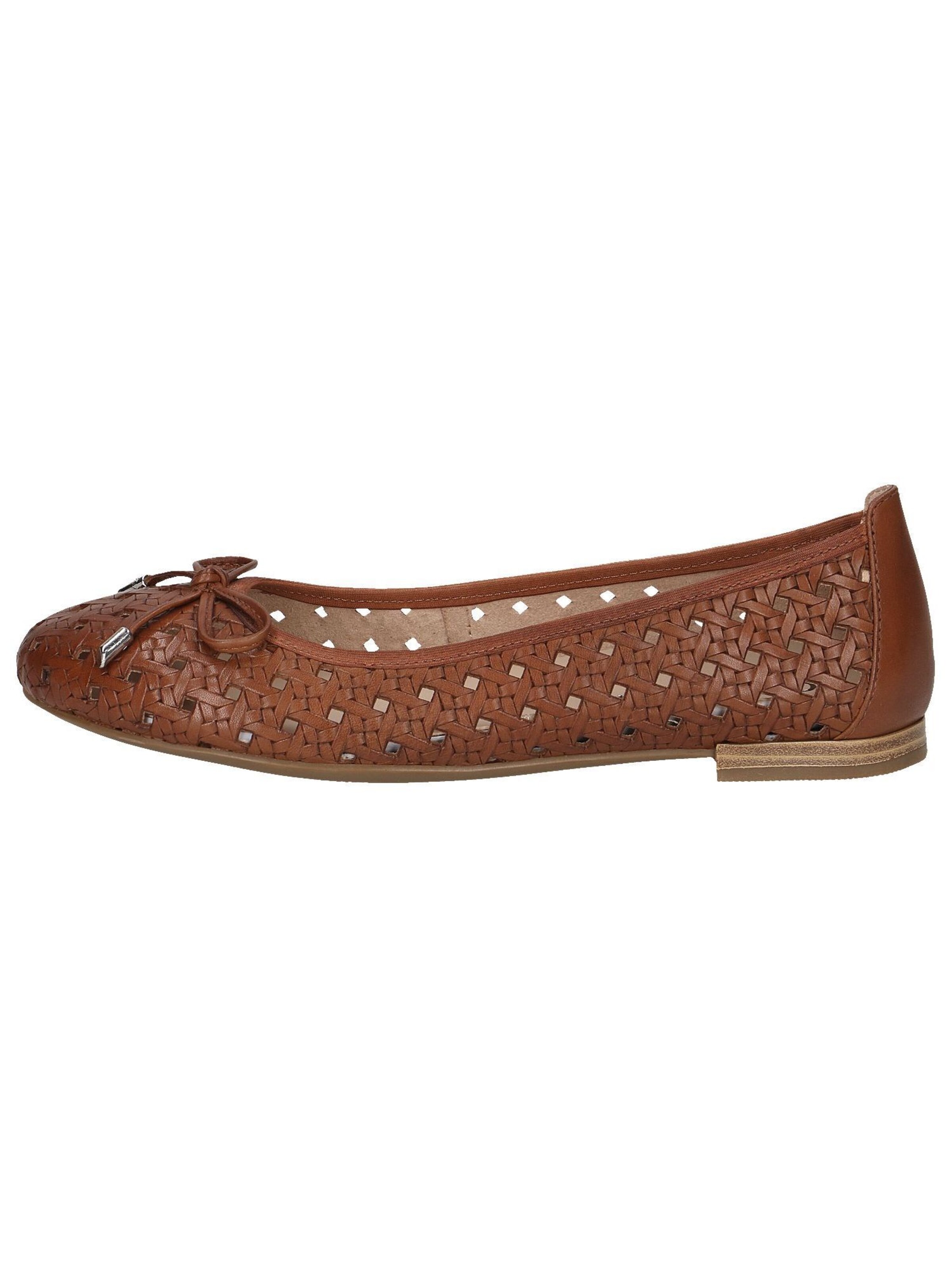 CAPRICE Ballet Flats in Brown