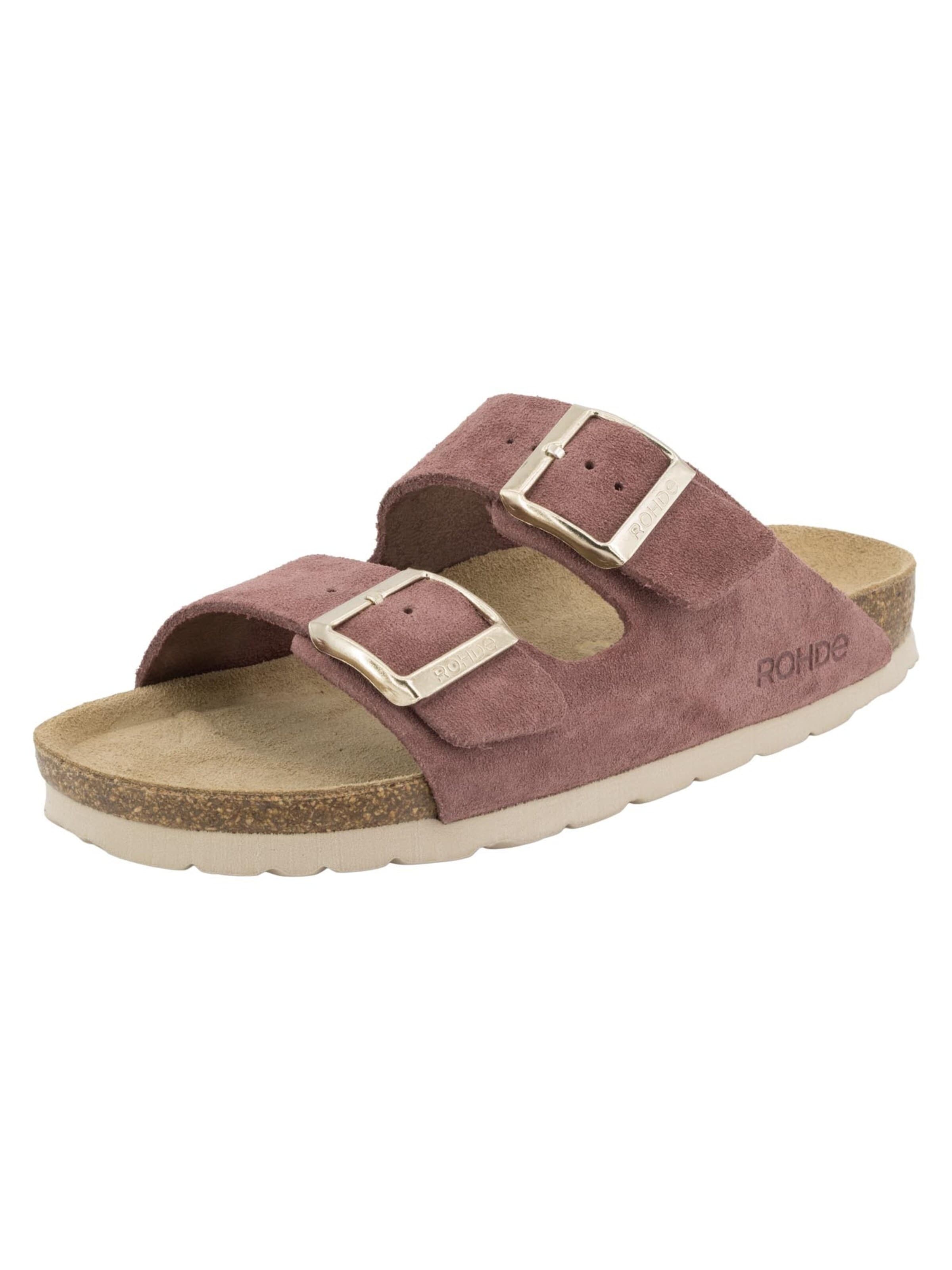ROHDE Mules 'Alba' in Purple