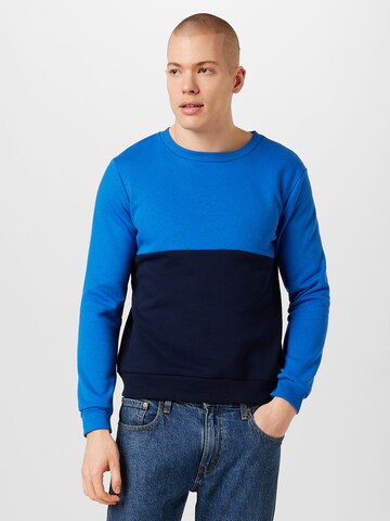 LMTD Sweatshirt 'TRAY' in Blauw: voorkant