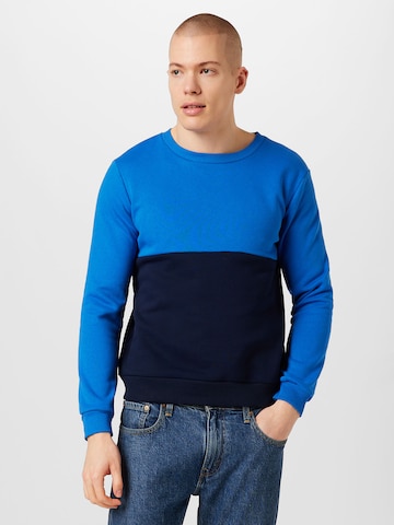 LMTD Sweatshirt 'TRAY' in Blauw: voorkant