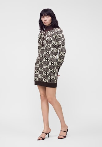 Rochie tricotat 'REIMS' de la PINKO pe maro