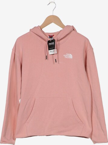 THE NORTH FACE Sweatshirt & Zip-Up Hoodie in L in Pink: front