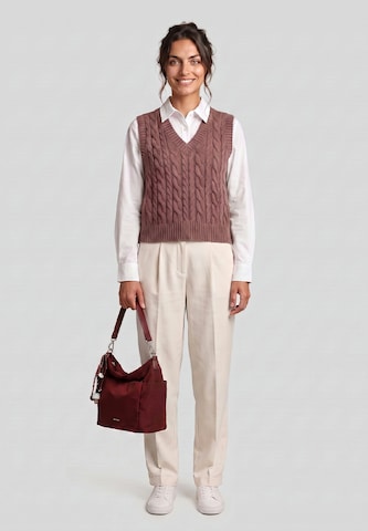Borsa a sacco 'SFY Sandey' di Suri Frey in rosso: frontale