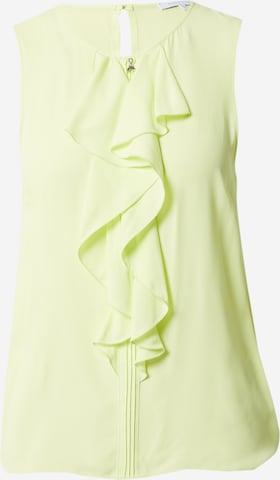 PATRIZIA PEPE - Blusa 'CAMICIA' en amarillo: frente