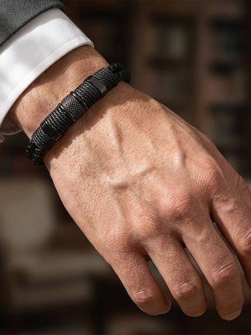 Bracelet 'PREMIUM STYLE BLACK' UNIQAL en noir