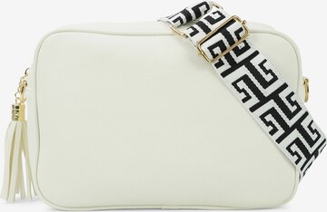 HARPA Shoulder Bag 'LILINDA' in White: front