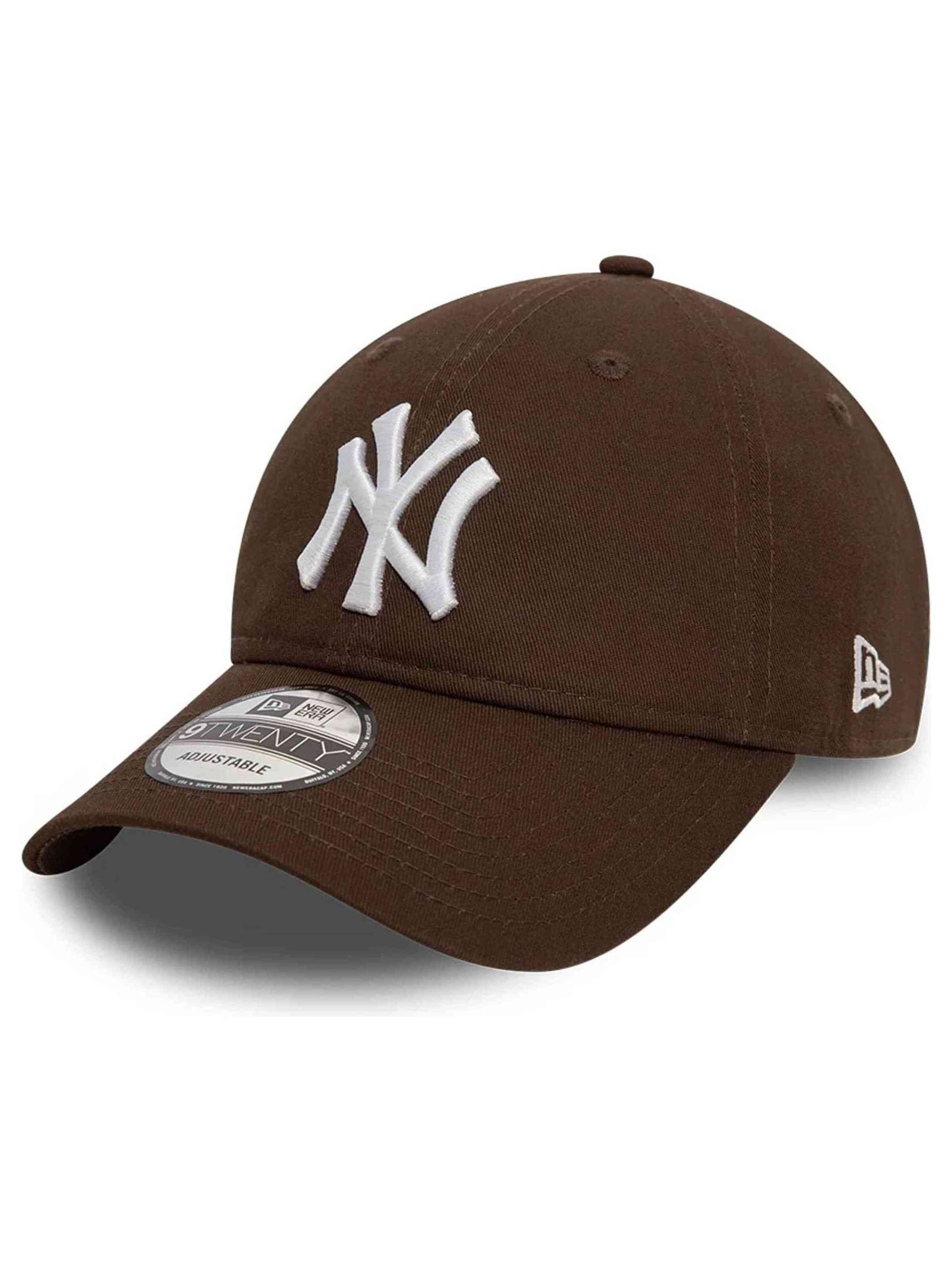 Cappello da baseball sportivo 'New York Yankees League Essential 9TWENTY' di NEW ERA in marrone: frontale