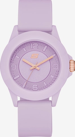 SKECHERS Analog Watch in Purple: front