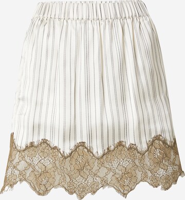 TOPSHOP Skirt in White: front