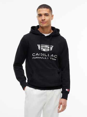 TOMMY HILFIGER Μπλούζα φούτερ 'TH X CF1' σε μαύρο: μπροστά