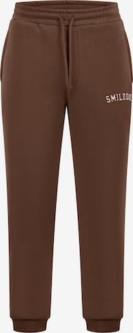 Smilodox Trousers 'Kayson' in Brown: front