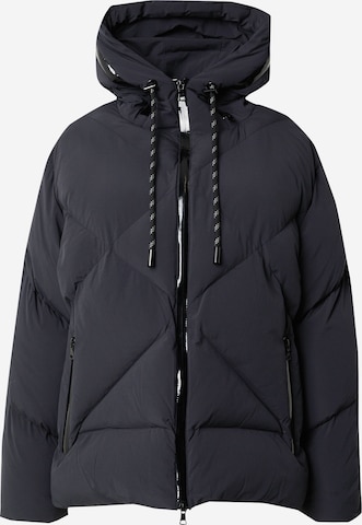 No. 1 Como Between-Season Jacket 'Lucky' in Black: front