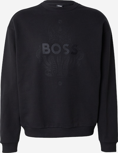 BOSS Collegepaita 'Hong_CNY' värissä musta, Tuotenäkymä