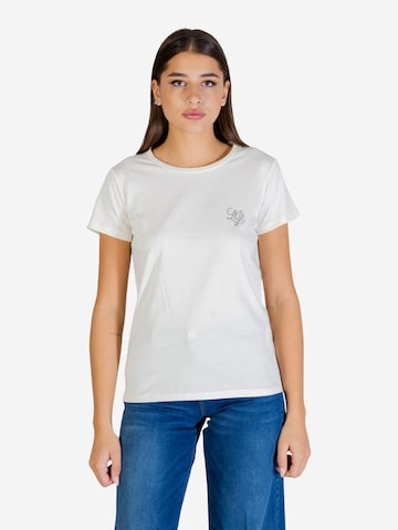 Top 'ECS MODA TA6056 JS923' di Liu Jo in bianco: frontale