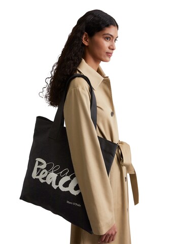 Cabas Marc O'Polo en noir : devant