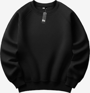RMK Sweatshirt 'Pulli' in Schwarz: Vorderseite