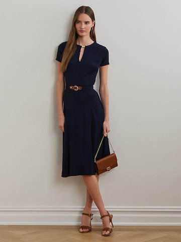 Robe Lauren Ralph Lauren en bleu : devant