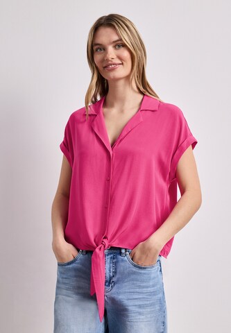 STREET ONE Blouse in Pink: front