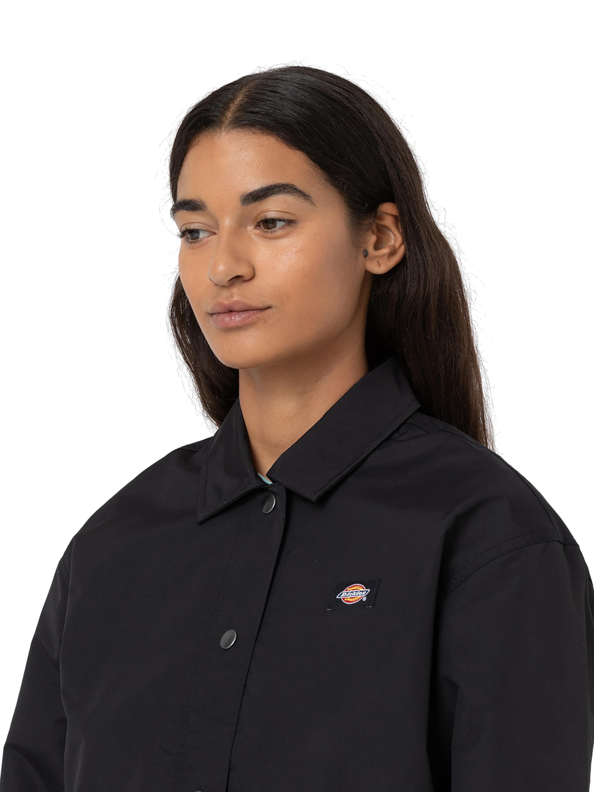 DICKIES Φθινοπωρινό και ανοιξιάτικο μπουφάν 'OAKPORT' σε μαύρο
