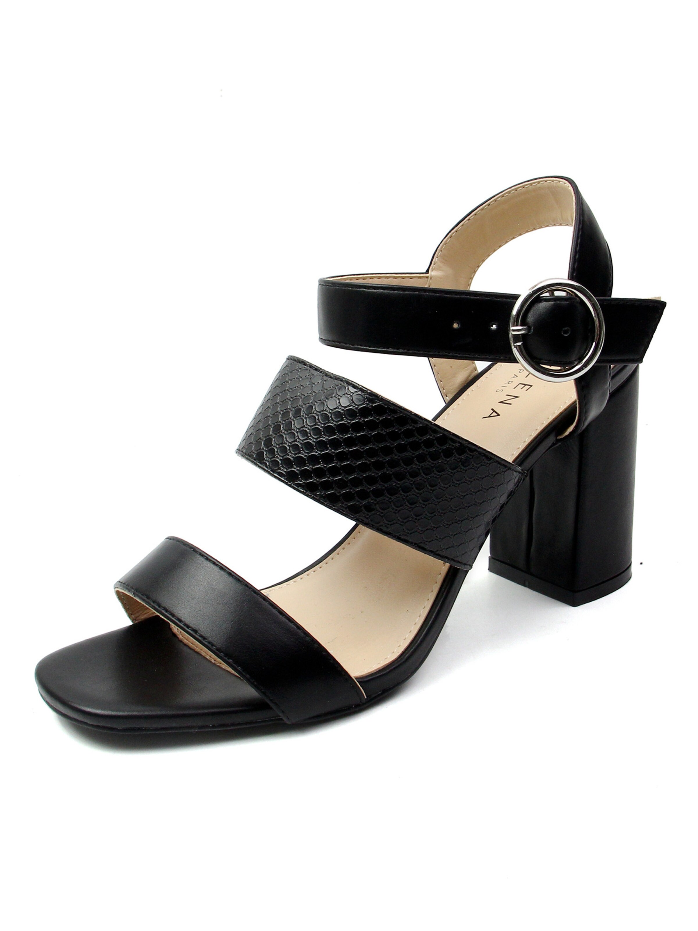 Sandale cu baretă 'Charlyn' de la Celena pe negru: față