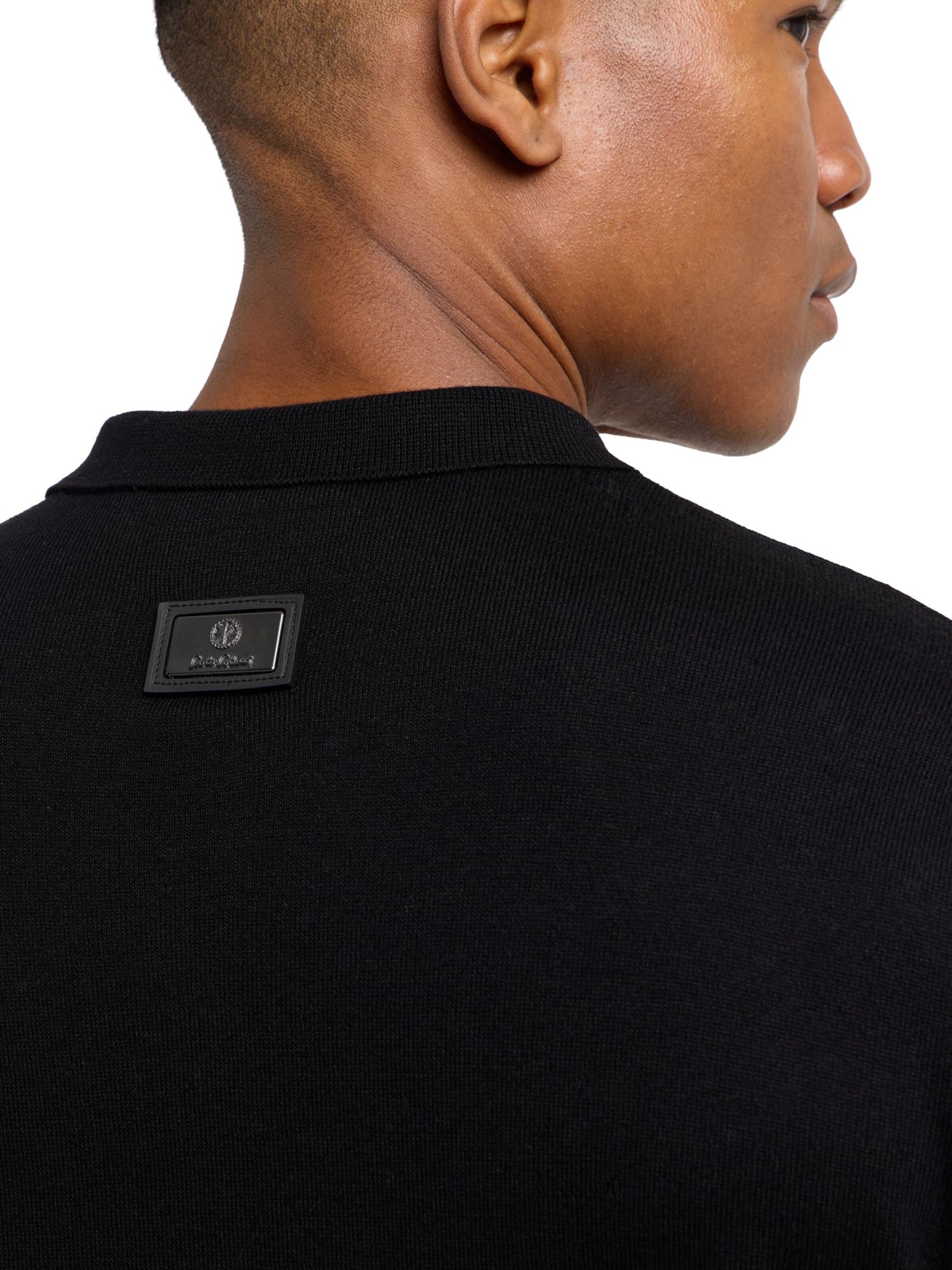 Carlo Colucci Shirt 'Dipierro' in Zwart