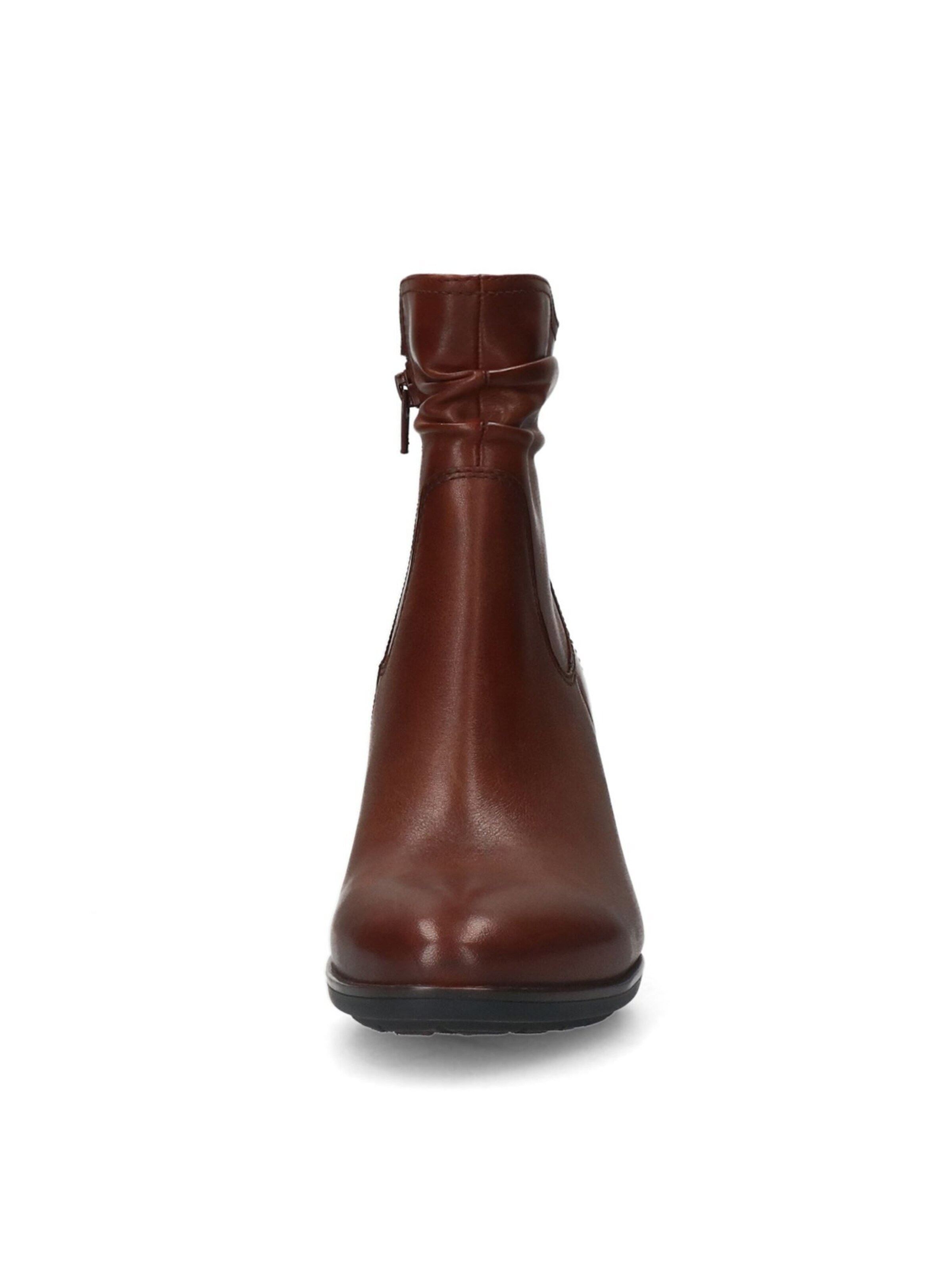 MANFIELD Ankle Boots in Brown