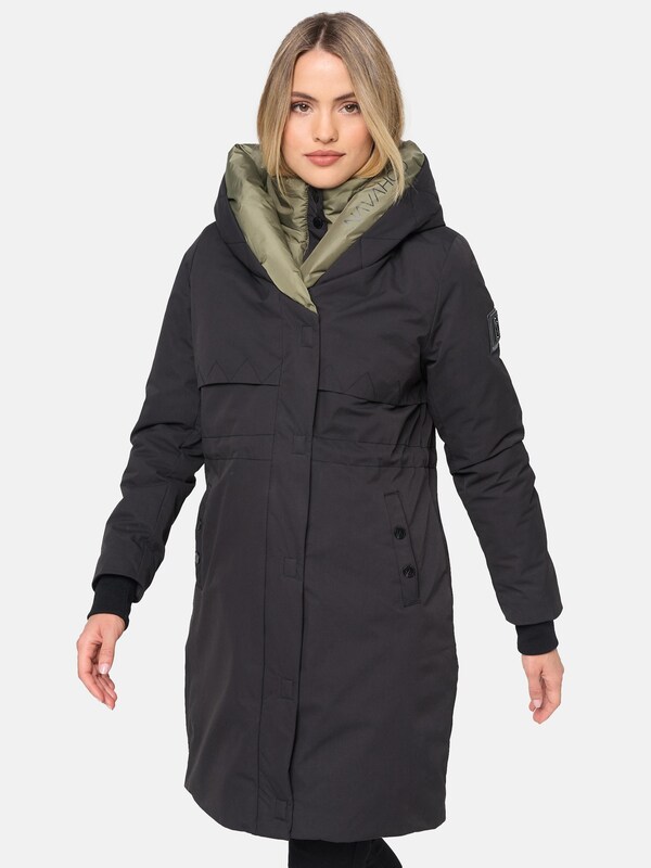 NAVAHOO Raincoat 'Snowelf' in Black
