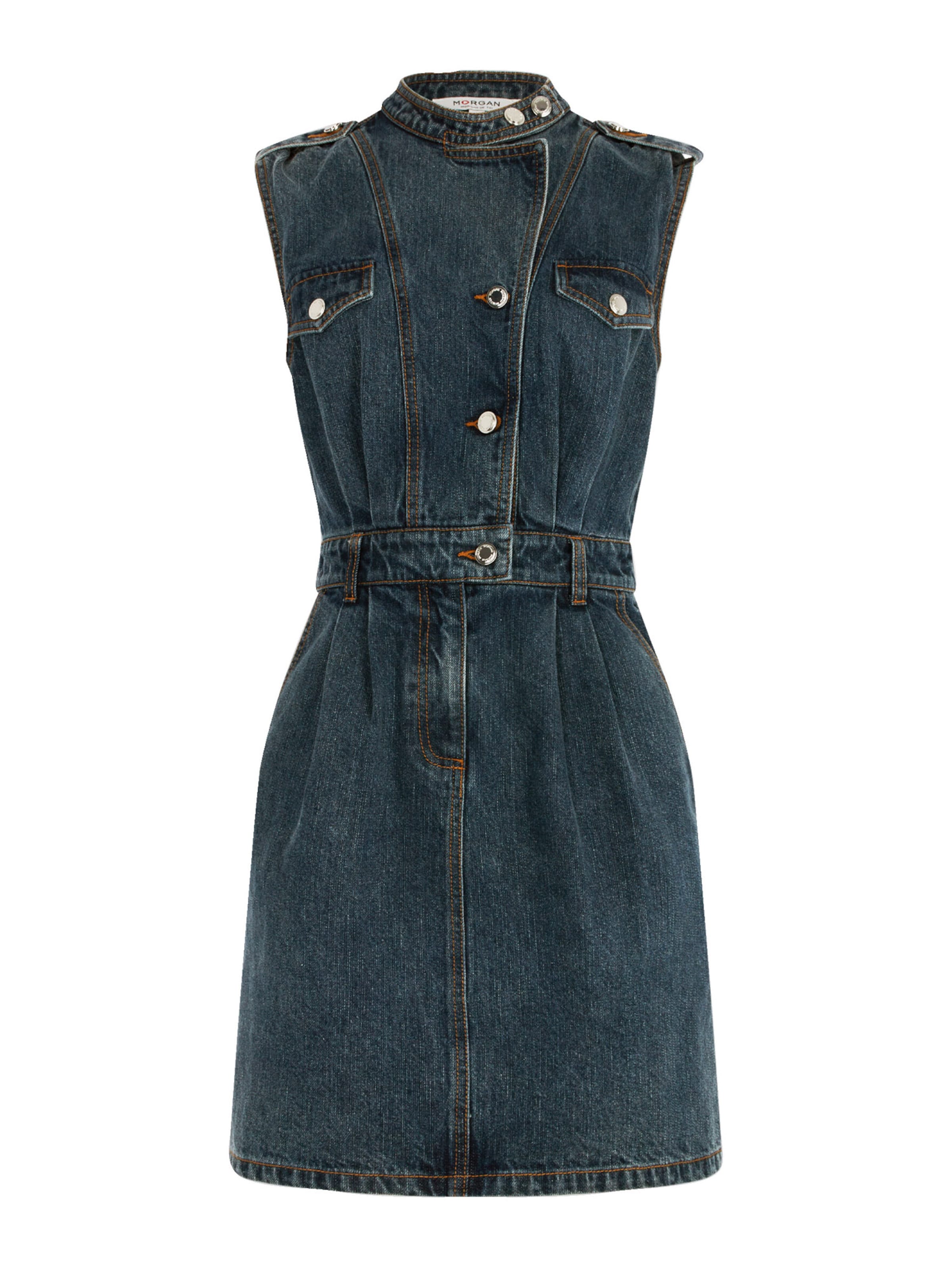 Morgan - Vestido '252-RNAPA' em azul: frente