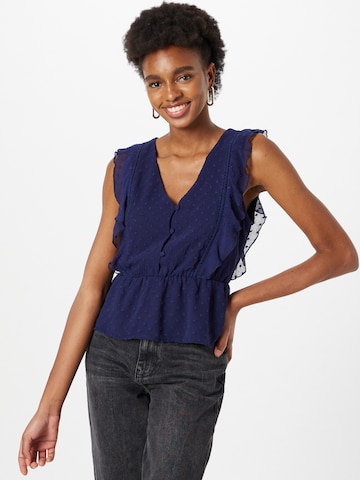 ABOUT YOU Blouse 'Pina' in Blue: front