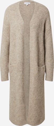 EDITED Knitted Coat 'Caesar' in Brown: front