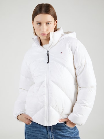 Veste mi-saison TOMMY HILFIGER en blanc : devant