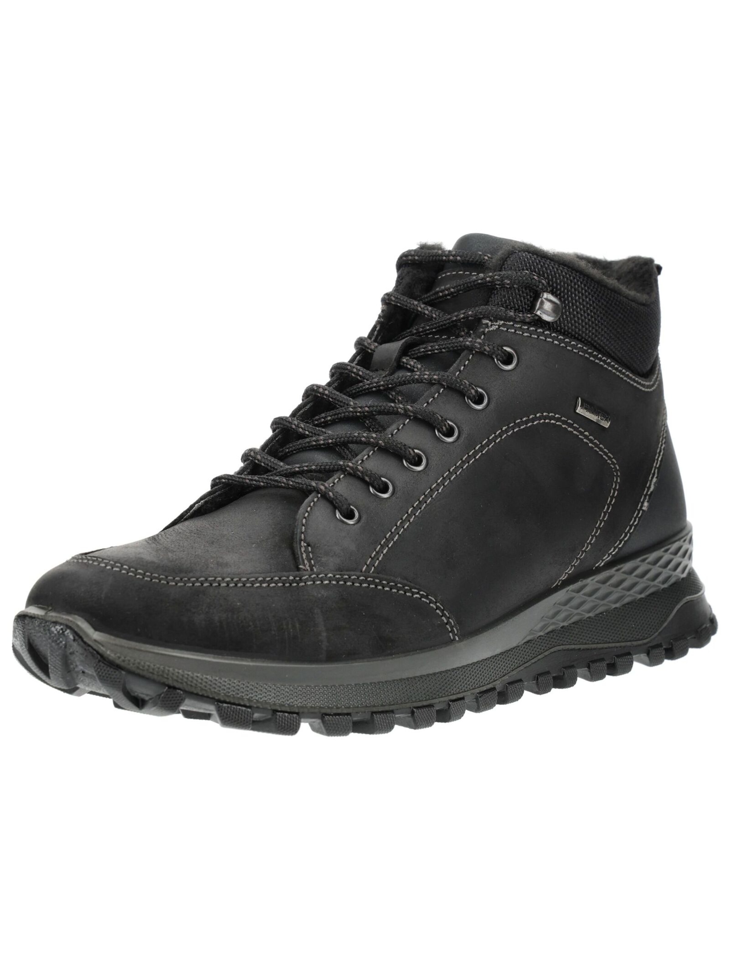 Boots stringati di IMAC in nero: frontale