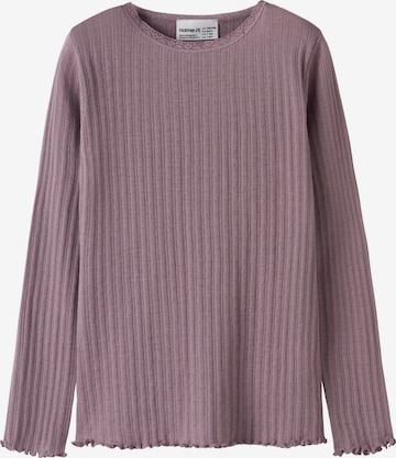 NAME IT - Blusa en lila: frente
