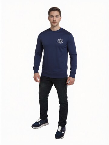 Petrol Industries Sweatshirt i blå