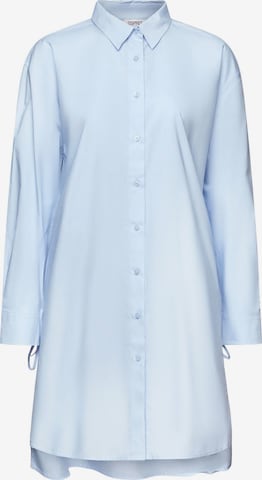 ESPRIT Shirt Dress in Blue: front